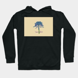 Chrysanthemum for November Hoodie